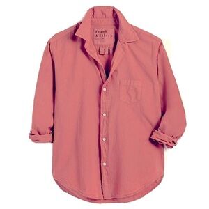 Frank & Eileen Eileen Relaxed Button-Up Featherweight Rust‎ Sienna XS